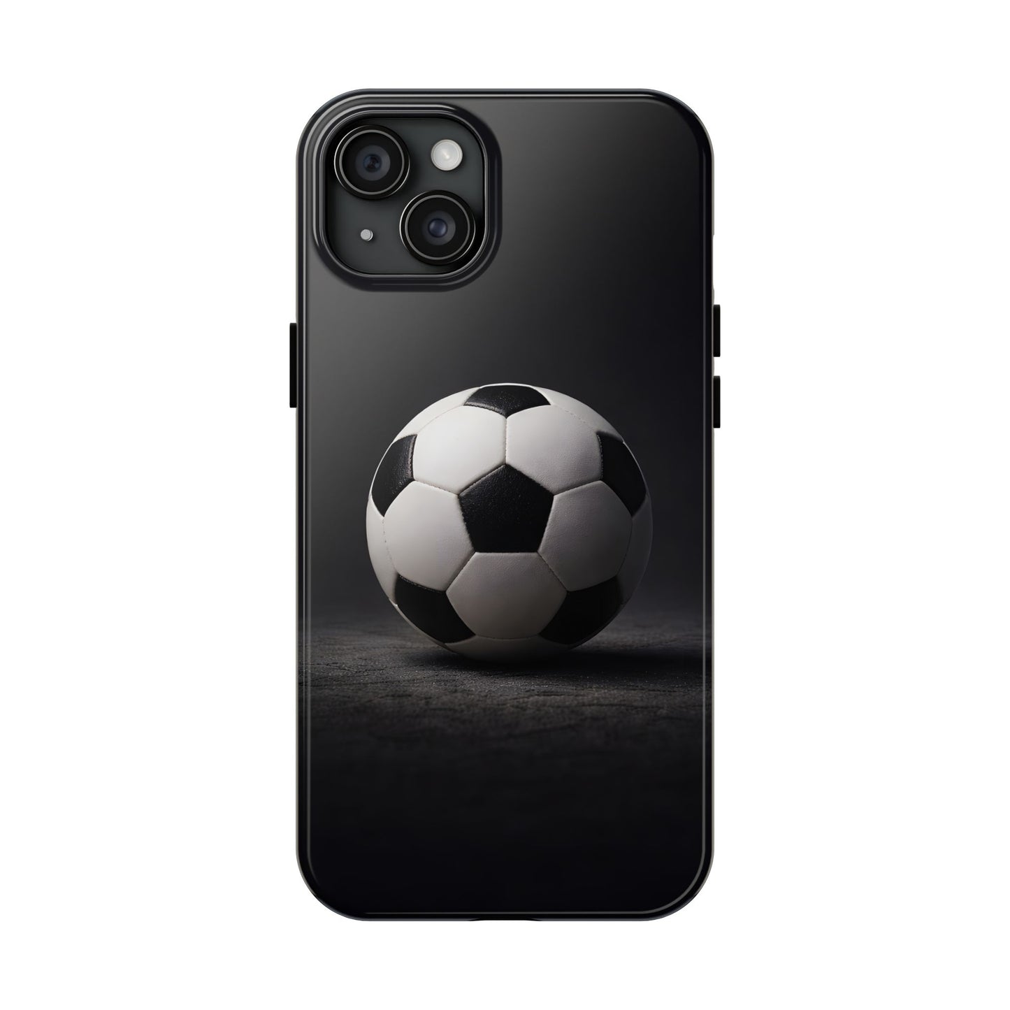 Professional Soccer Ball Tough Case - Minimalist Sports Cover for iPhone & Samsung