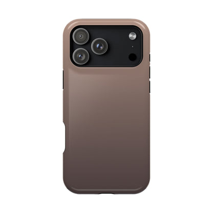 Mocha Ombre: Minimalist Espresso Gradient MagSafe Case