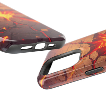 Magma Impact: Epic Shattered Earth MagSafe Case