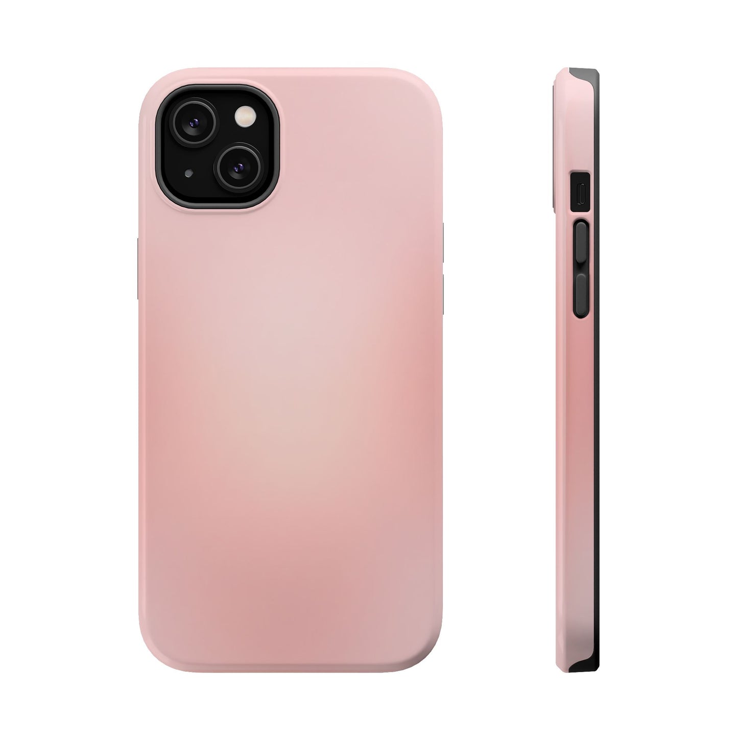 Soft Rose Gradient Magnetic Impact Case