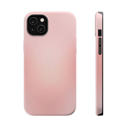 Soft Rose Gradient Magnetic Impact Case