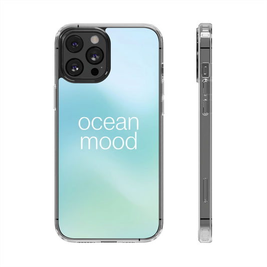 Ocean Mood Clear Case - MagSafe Compatible Coastal Gradient Cover
