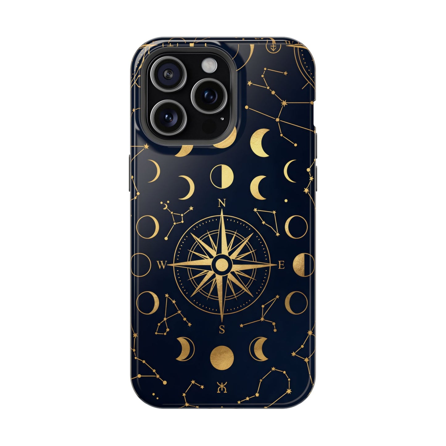 Celestial Navigator Golden Compass Magnetic Case