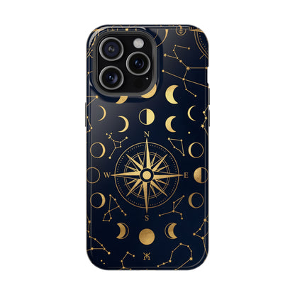 Celestial Navigator Golden Compass Magnetic Case