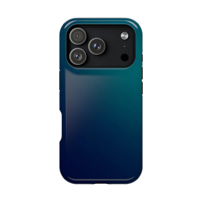 Deep Teal to Midnight Gradient Magnetic Impact Case