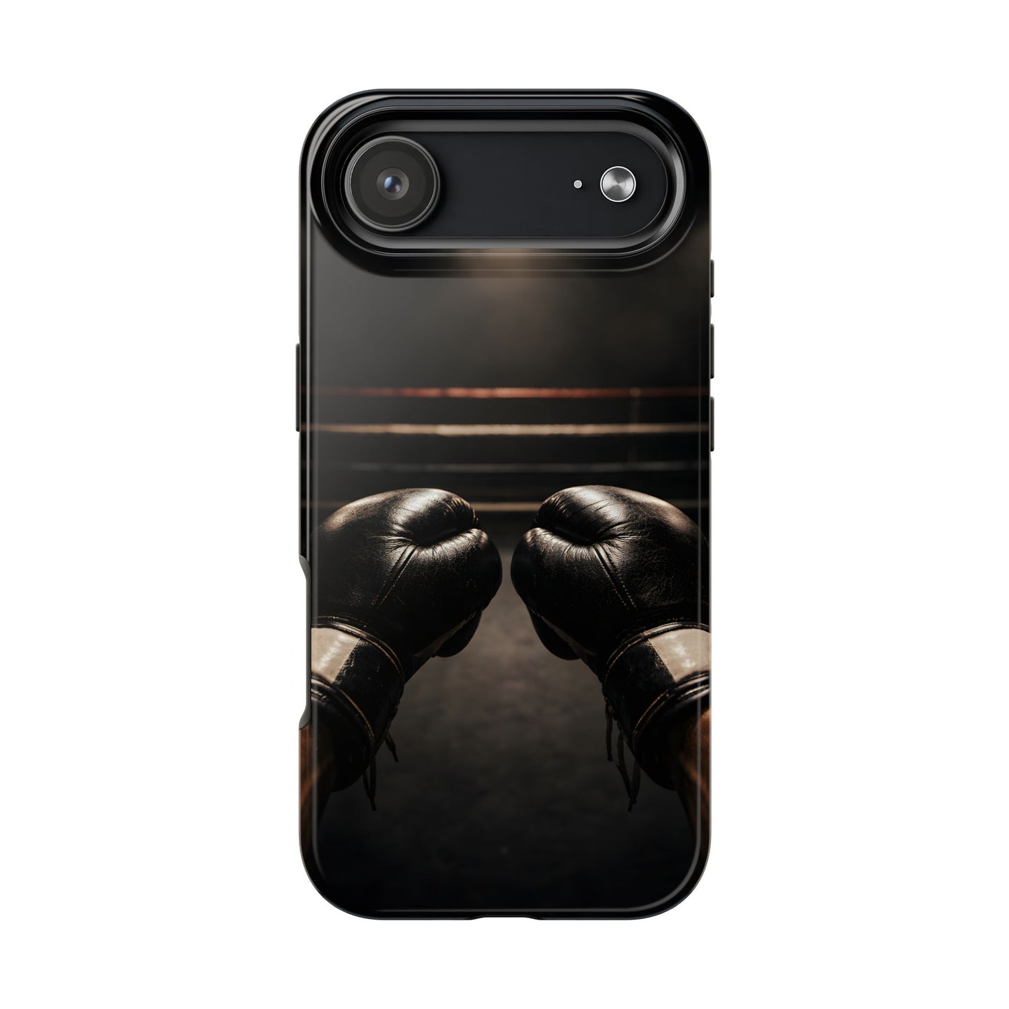 Boxing Gloves Ring POV Tough Case - Cinematic Combat Sports Cover for iPhone & Samsung