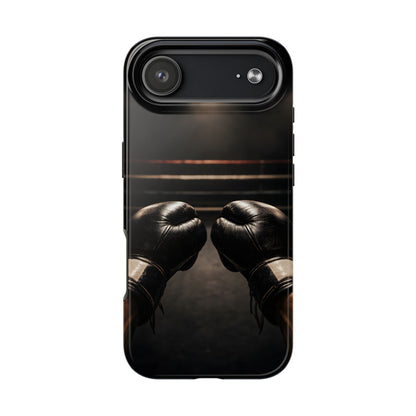 Boxing Gloves Ring POV Tough Case - Cinematic Combat Sports Cover for iPhone & Samsung