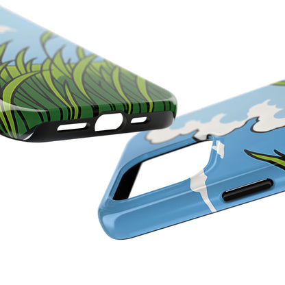 Breezy Meadow Tough Case - Blue Sky & Summer Grass Aesthetic Cover