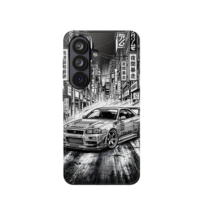 JDM Skyline Tokyo Drift Magnetic Impact Case