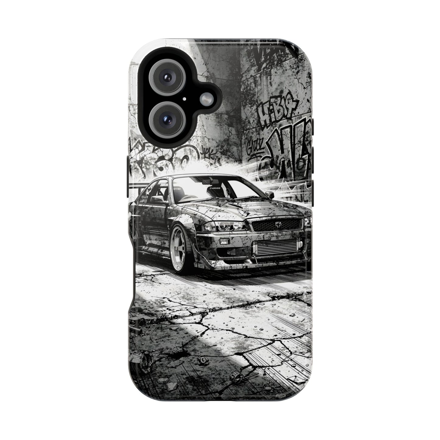 Urban Graffiti JDM Skyline Magnetic Tough Case