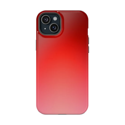Bold Cherry Red Gradient Magnetic Impact Case