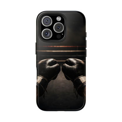 Boxing Gloves Ring POV Tough Case - Cinematic Combat Sports Cover for iPhone & Samsung