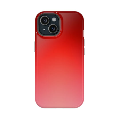 Bold Cherry Red Gradient Magnetic Impact Case