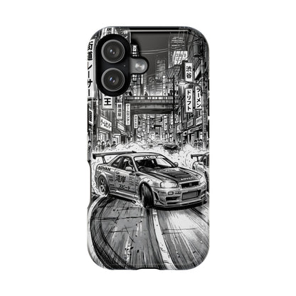 Tokyo Drift Manga Skyline Magnetic Tough Case