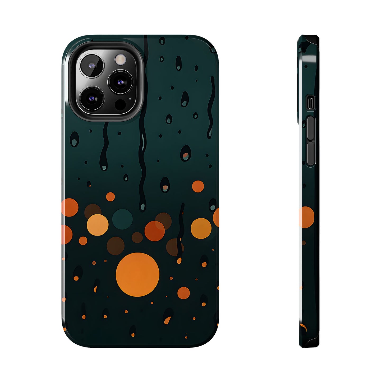 Rainy City Nights Tough Case - Abstract Bokeh Lights Cover for iPhone & Samsung