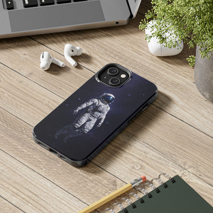 Deep Space Astronaut Tough Case - Realistic Cosmic Explorer Cover for iPhone & Samsung