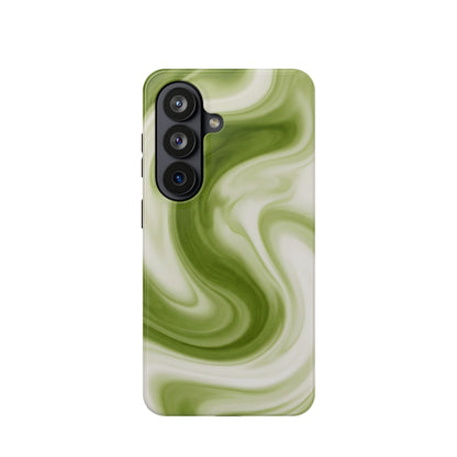 Green Marble Magnetic Impact-Resistant Phone Case