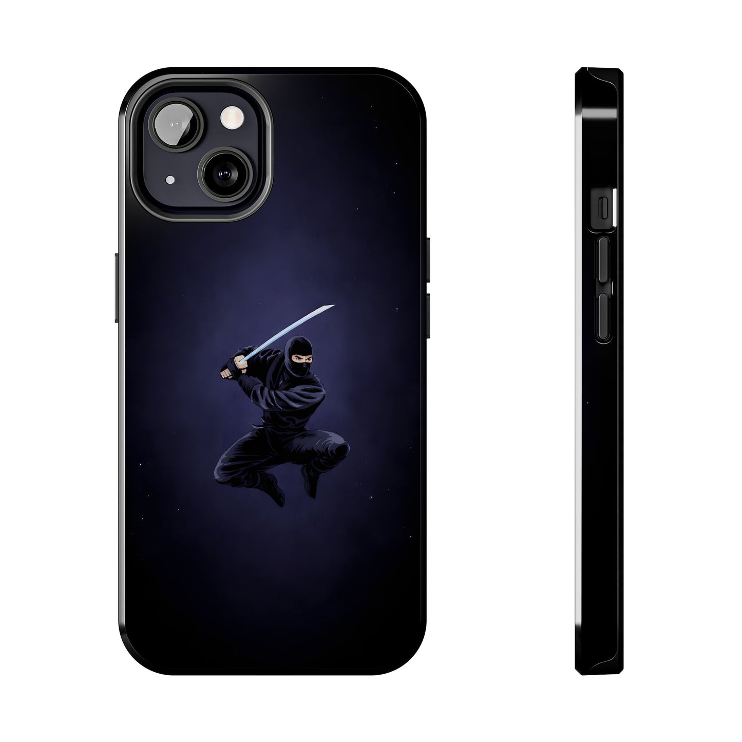 Shadow Ninja Assassin Tough Case - Dark Samurai Aesthetic Cover for iPhone & Samsung