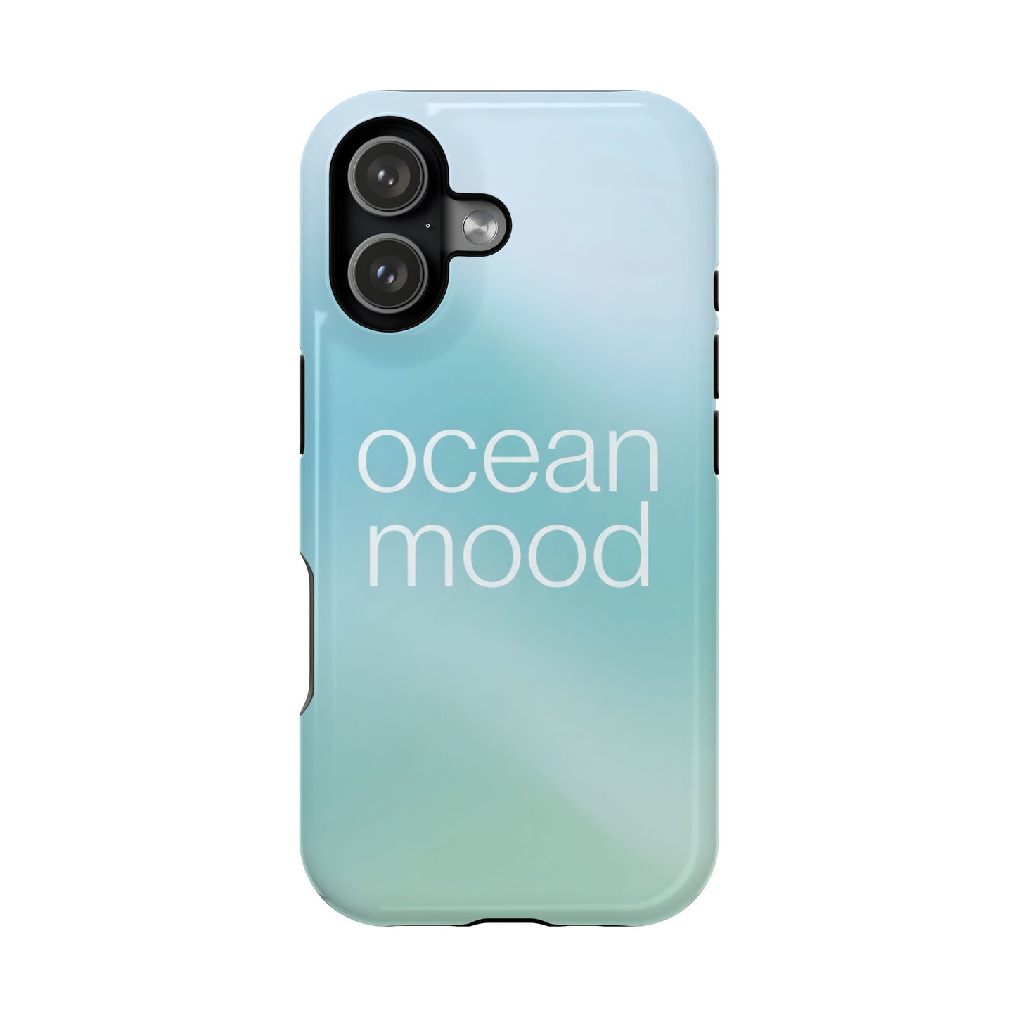 Teal & Sand Gradient Magnetic Impact Case - Ocean Mood