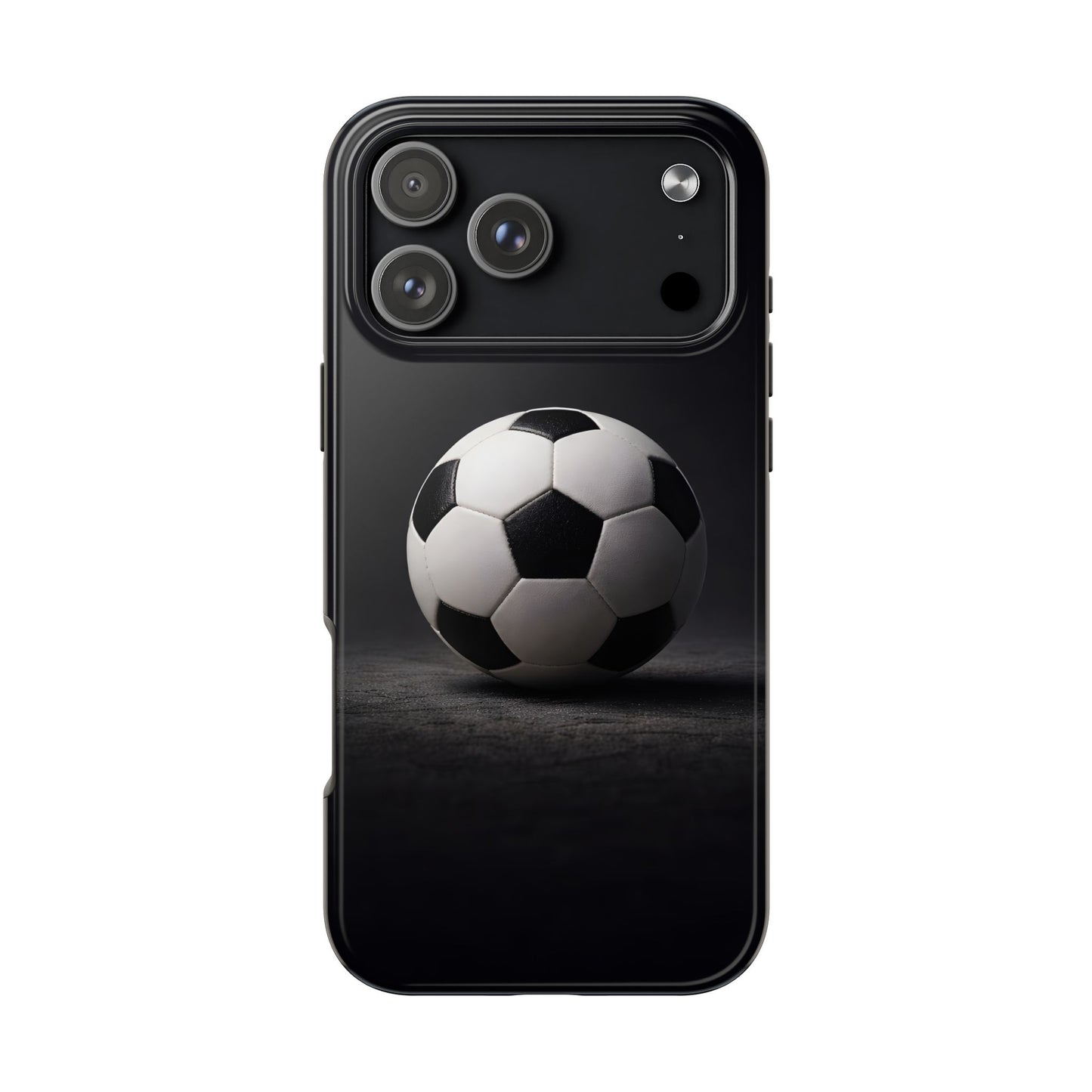 Professional Soccer Ball Tough Case - Minimalist Sports Cover for iPhone & Samsung