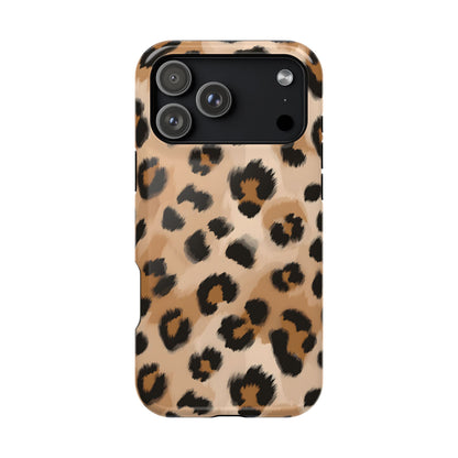 Classic Leopard Print Magnetic Tough Case