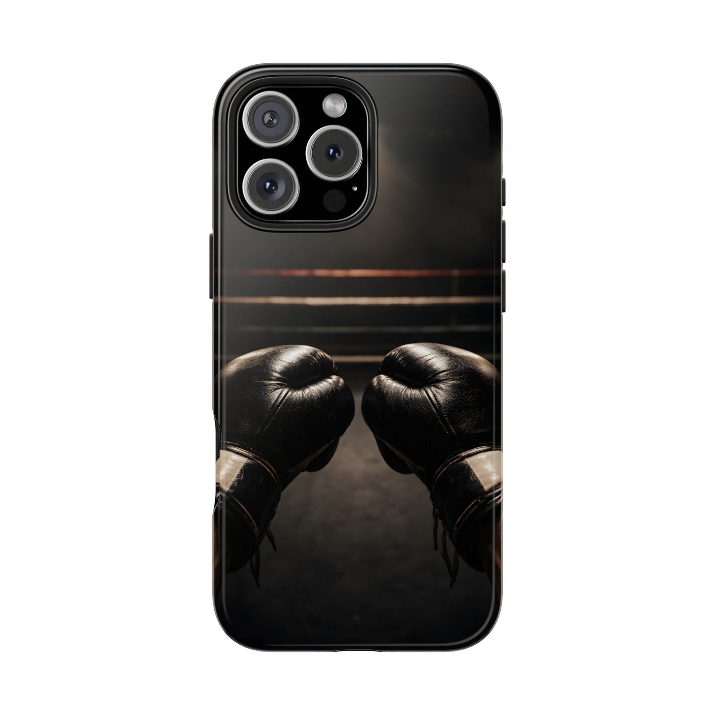 Boxing Gloves Ring POV Tough Case - Cinematic Combat Sports Cover for iPhone & Samsung
