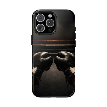 Boxing Gloves Ring POV Tough Case - Cinematic Combat Sports Cover for iPhone & Samsung