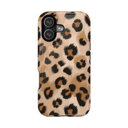 Classic Leopard Print Magnetic Tough Case