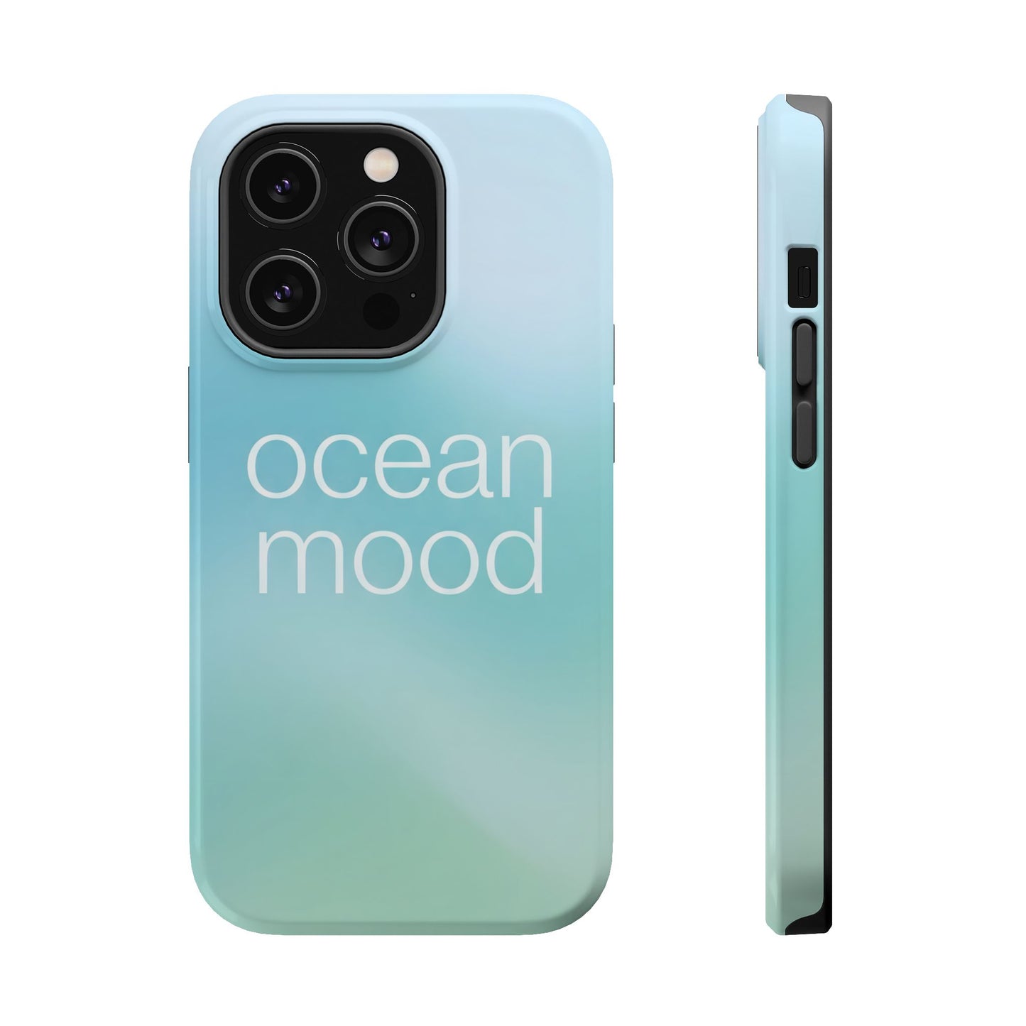 Teal & Sand Gradient Magnetic Impact Case - Ocean Mood