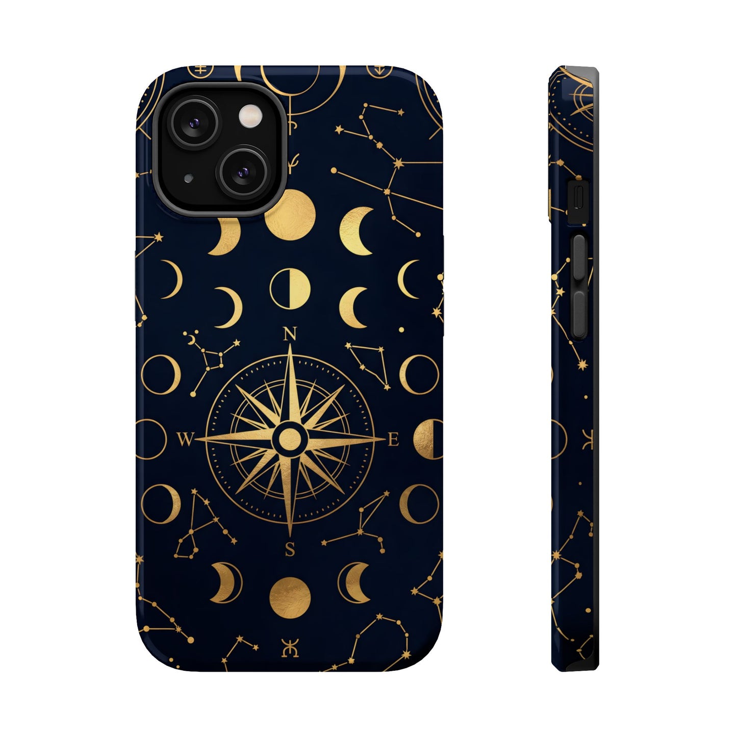 Celestial Navigator Golden Compass Magnetic Case