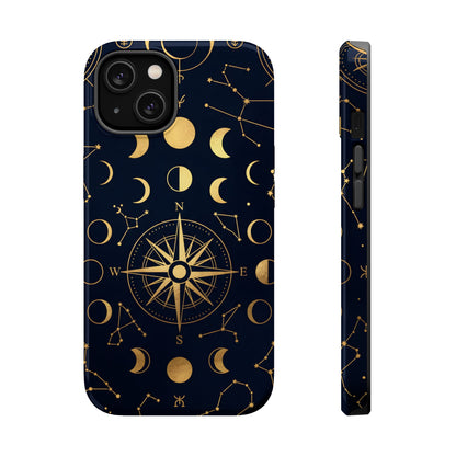 Celestial Navigator Golden Compass Magnetic Case
