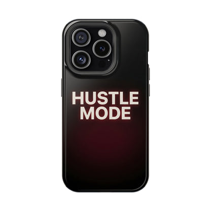 Hustle Mode Motivational Magnetic Impact Case