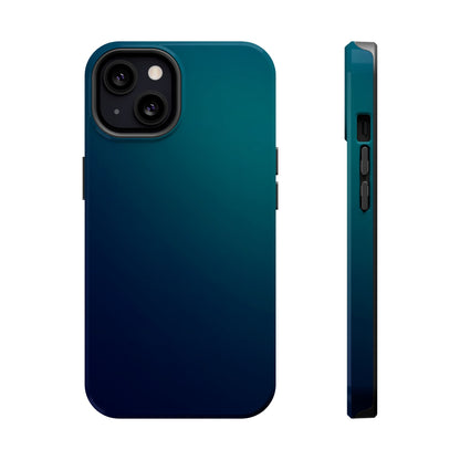 Deep Teal to Midnight Gradient Magnetic Impact Case