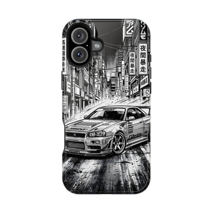 JDM Skyline Tokyo Drift Magnetic Impact Case