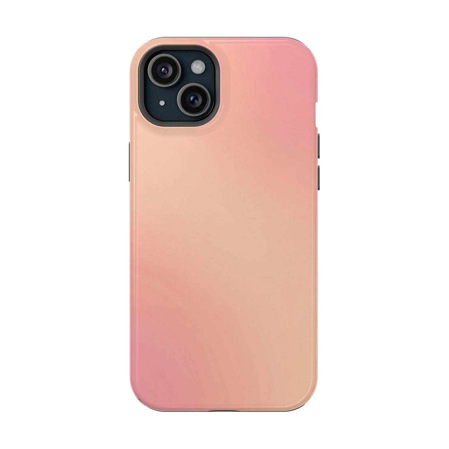 Soft Peach to Blush Gradient Magnetic Case