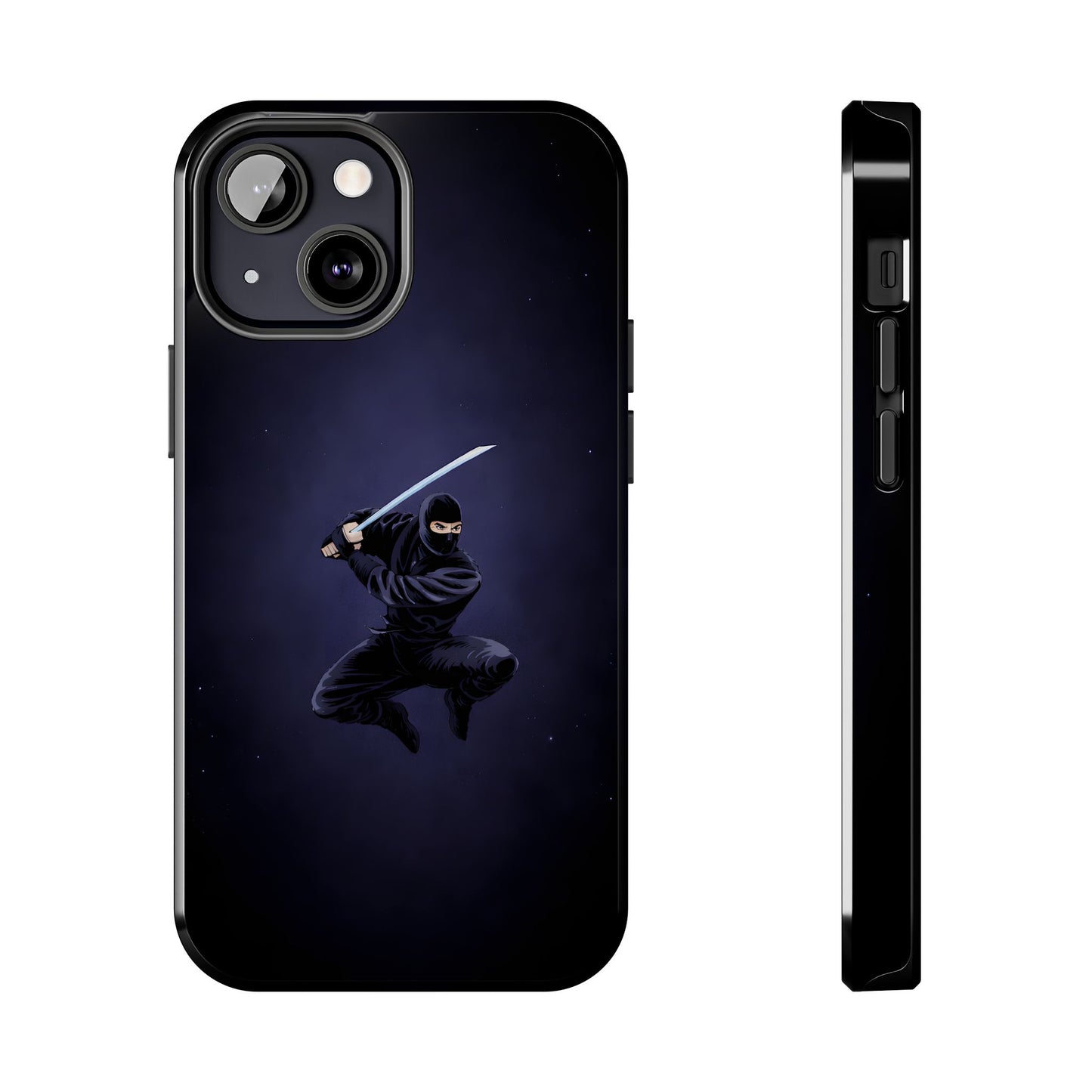 Shadow Ninja Assassin Tough Case - Dark Samurai Aesthetic Cover for iPhone & Samsung