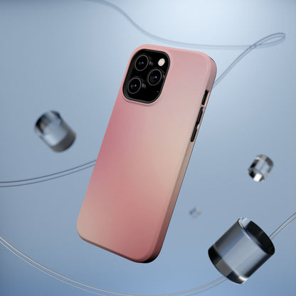 Elegant Rose Gold Gradient Magnetic Case