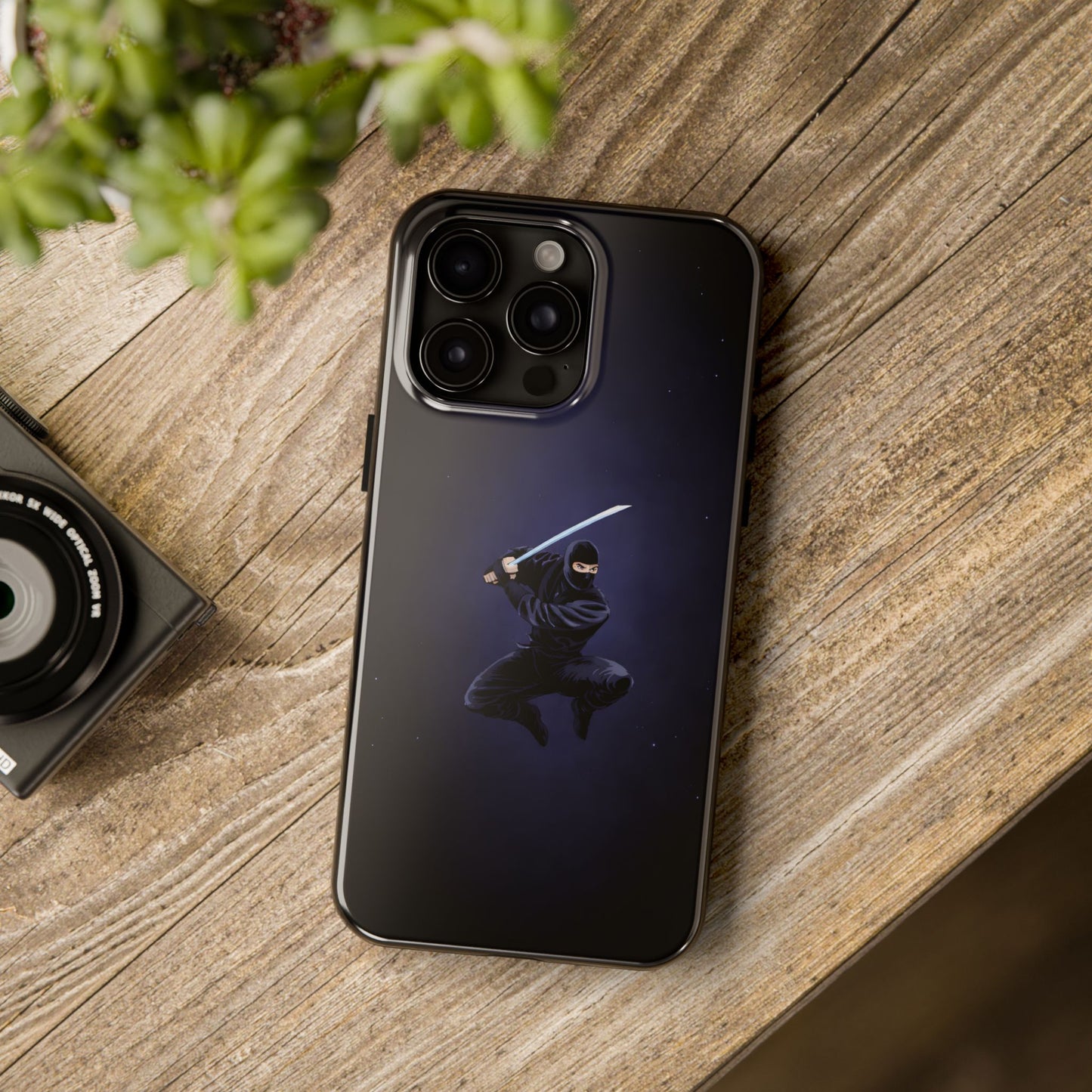 Shadow Ninja Assassin Tough Case - Dark Samurai Aesthetic Cover for iPhone & Samsung