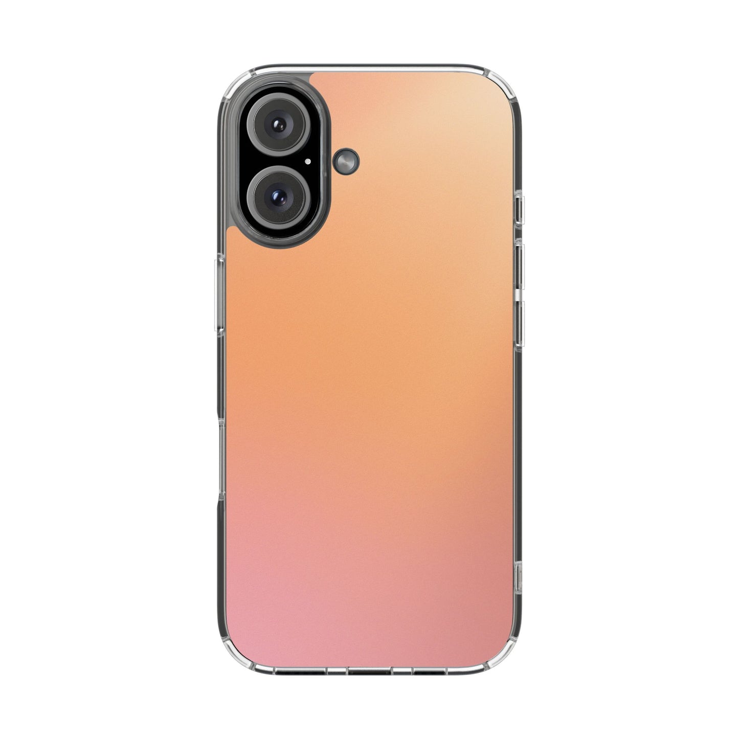 Sunset Aura Clear Case - MagSafe Compatible Warm Gradient Cover