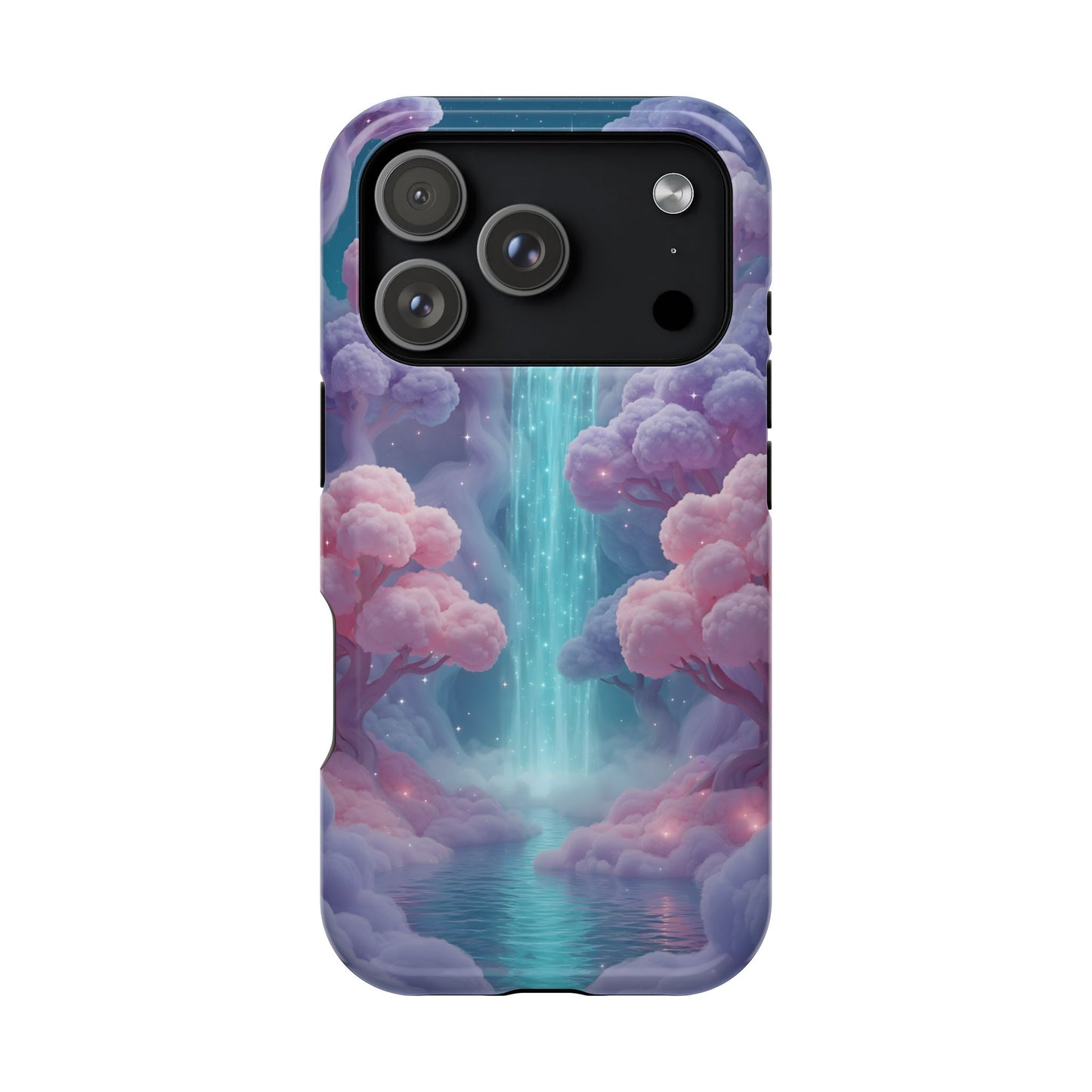 Dreamscape Oasis: Ethereal Pastel Fairycore MagSafe Case