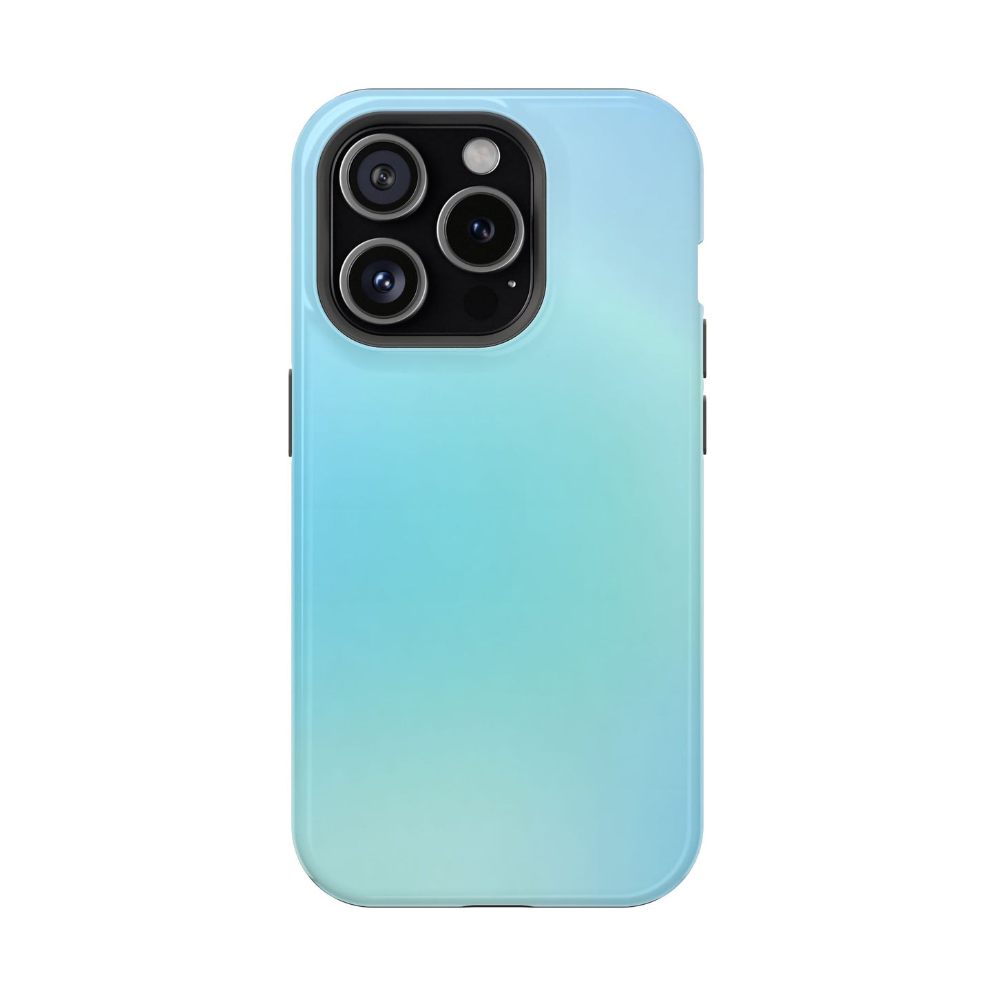 Aqua to Mint Gradient Magnetic Impact Case