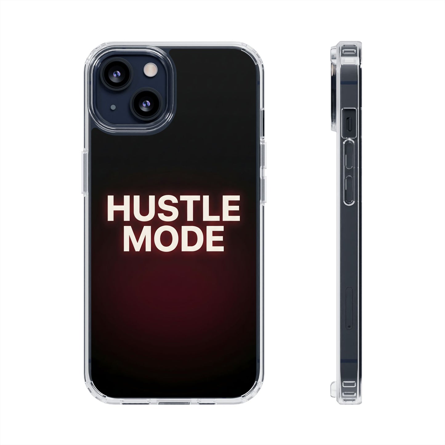Hustle Mode Clear Case - MagSafe Compatible Dark Glowing Cover