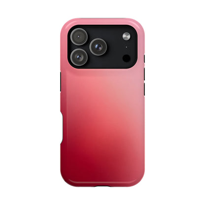 Hot Pink to Crimson Gradient Magnetic Case