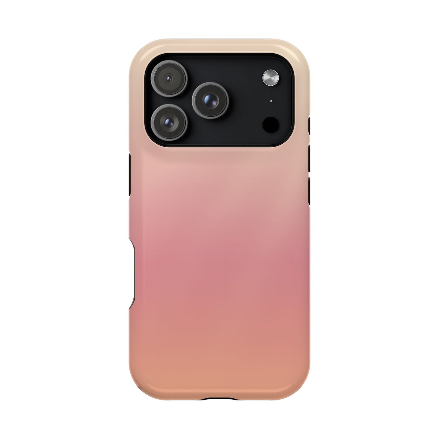 Sand to Dusty Rose Gradient Magnetic Impact Case