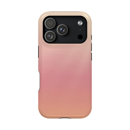 Sand to Dusty Rose Gradient Magnetic Impact Case