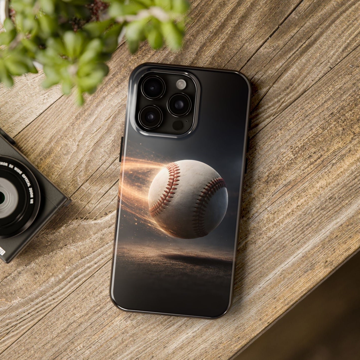 Epic Baseball Home Run Tough Case - Hyper-Realistic Sports Cover for iPhone & Samsung