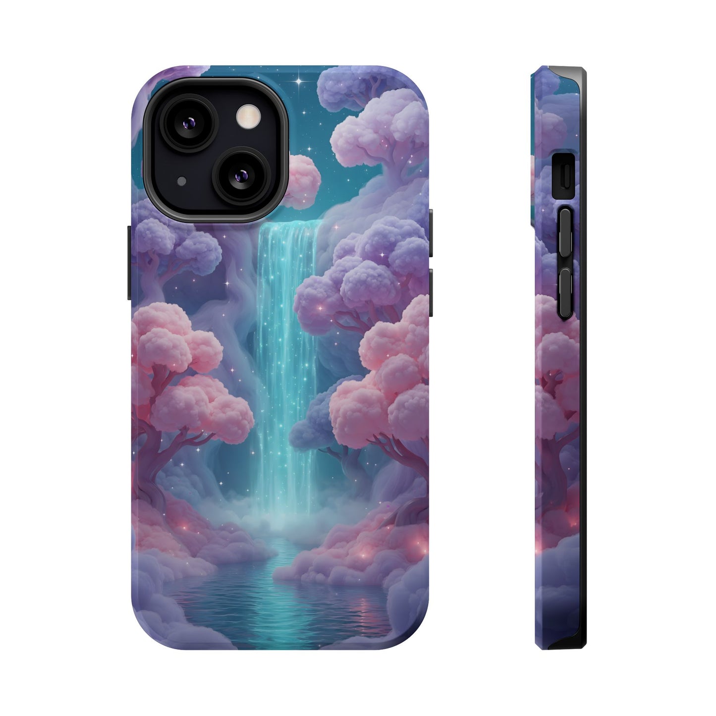 Dreamscape Oasis: Ethereal Pastel Fairycore MagSafe Case
