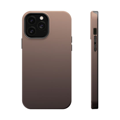 Mocha Ombre: Minimalist Espresso Gradient MagSafe Case