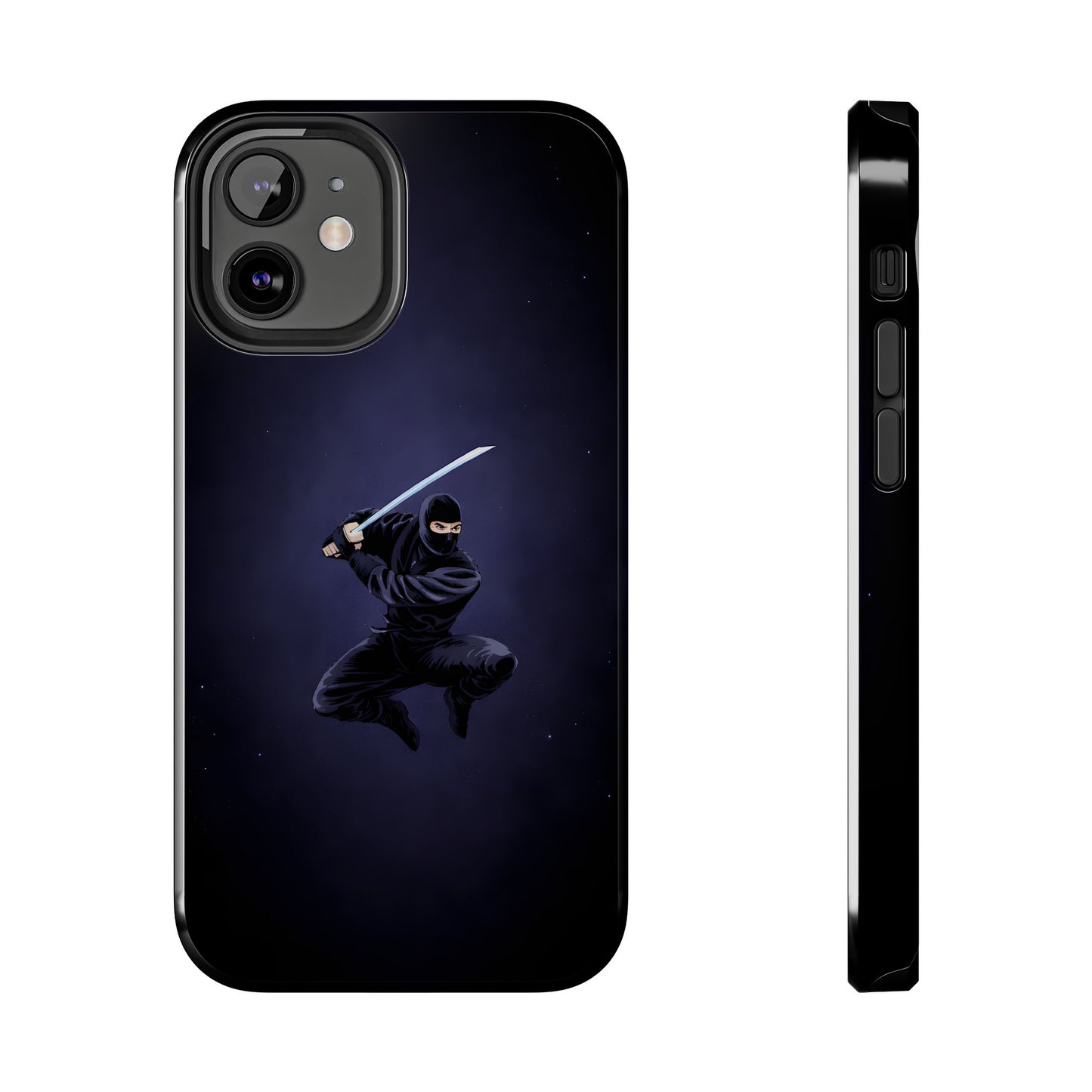 Shadow Ninja Assassin Tough Case - Dark Samurai Aesthetic Cover for iPhone & Samsung