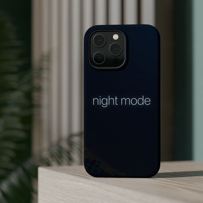 Night Mode Minimalist Magnetic Impact Case